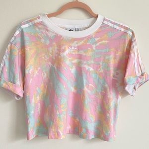 Adidas Originals Tie Dyed Crop (M)